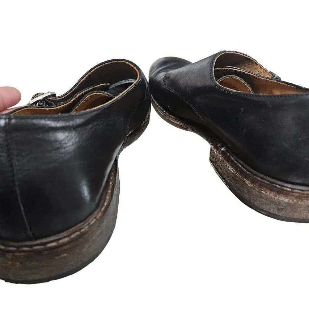 Intensi black casual shoes for men